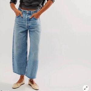 Citizens Of Humanity Ayla Undone Crop hem 23